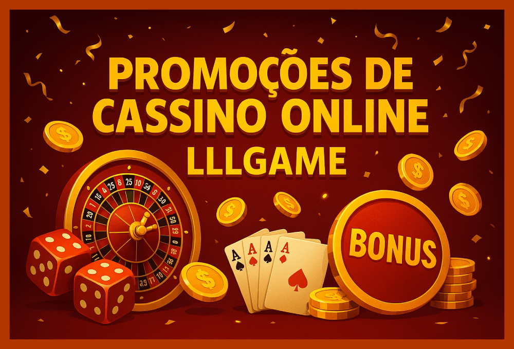 O bônus promocional LLLLGAME é uma ótima maneira de começar sua aventura