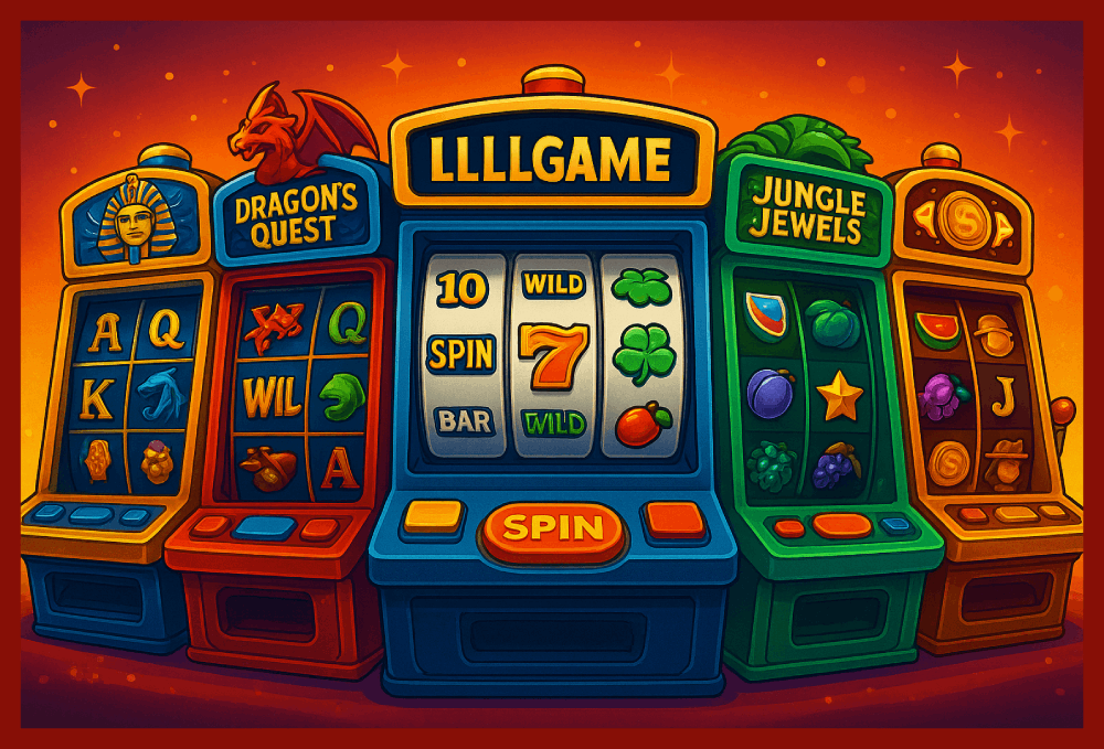 Explore o mundo das slot machines no LLLLGAME Casino